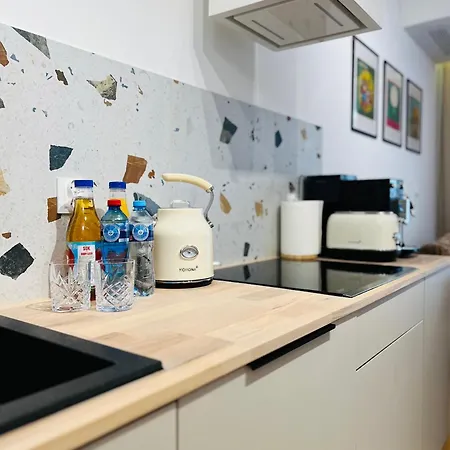 Appartement Charming In A Area- Free Parking Cracovie