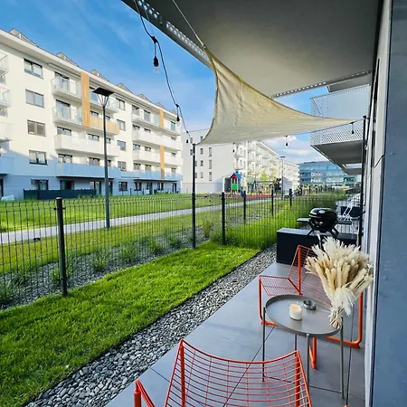 Charming In A Area- Free Parking Appartement Cracovie